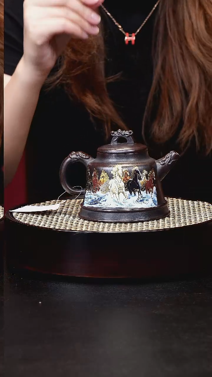 茶壶紫砂宜兴茶壶h9808
