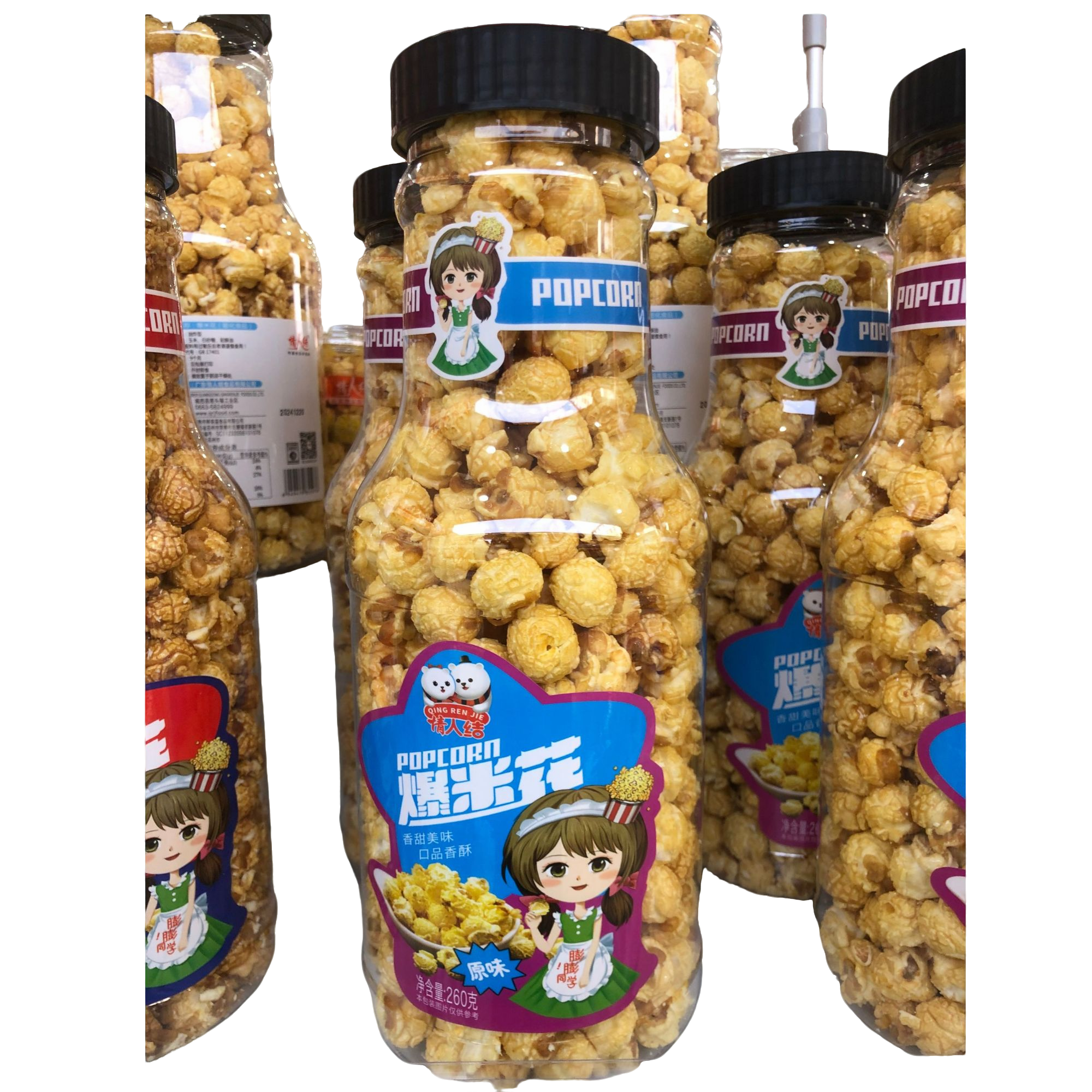 情人结零食-爆米花x2瓶