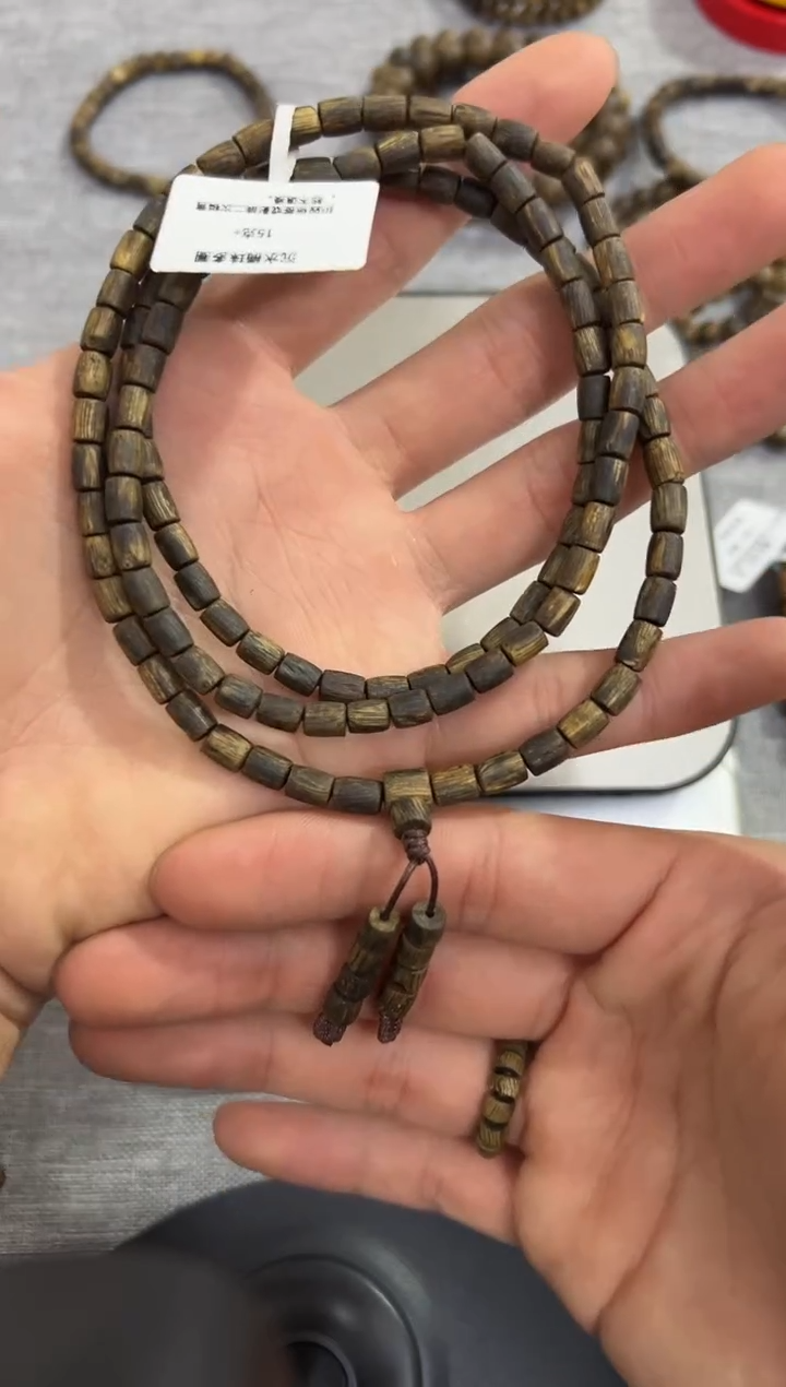 【闪购商品】沉香手串06沉水桶珠多圈15克+ 多样性发其一