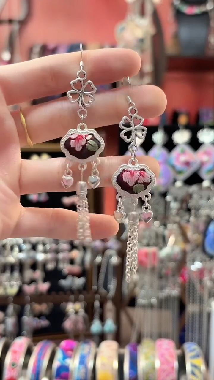 织绣 云织谣民族风精美饰品  356