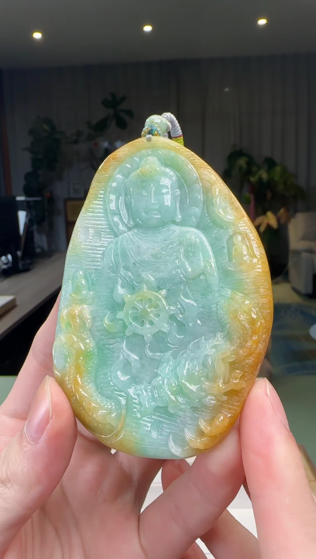 【闪购商品】翡翠未镶嵌颈饰DY@@960Q3J09699