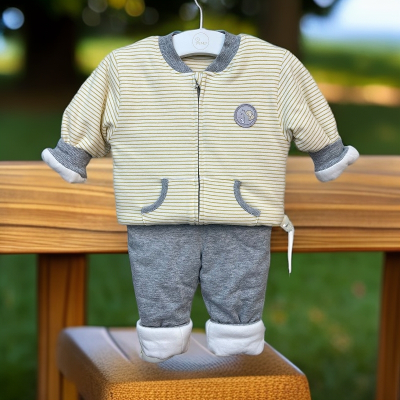 婴幼儿棉服保暖宝宝秋冬款小童厚棉家居幻想派对拉链儿童加厚婴儿