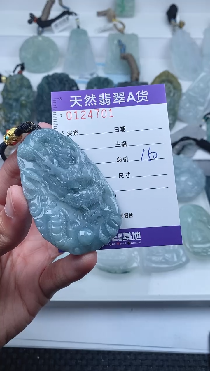 【闪购商品】翡翠颈饰未镶嵌         701