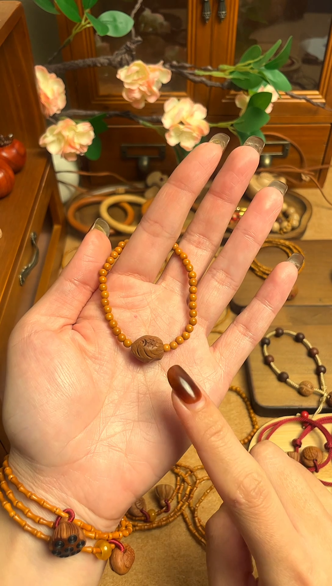 桃核圆珠锦鲤    一物一拍