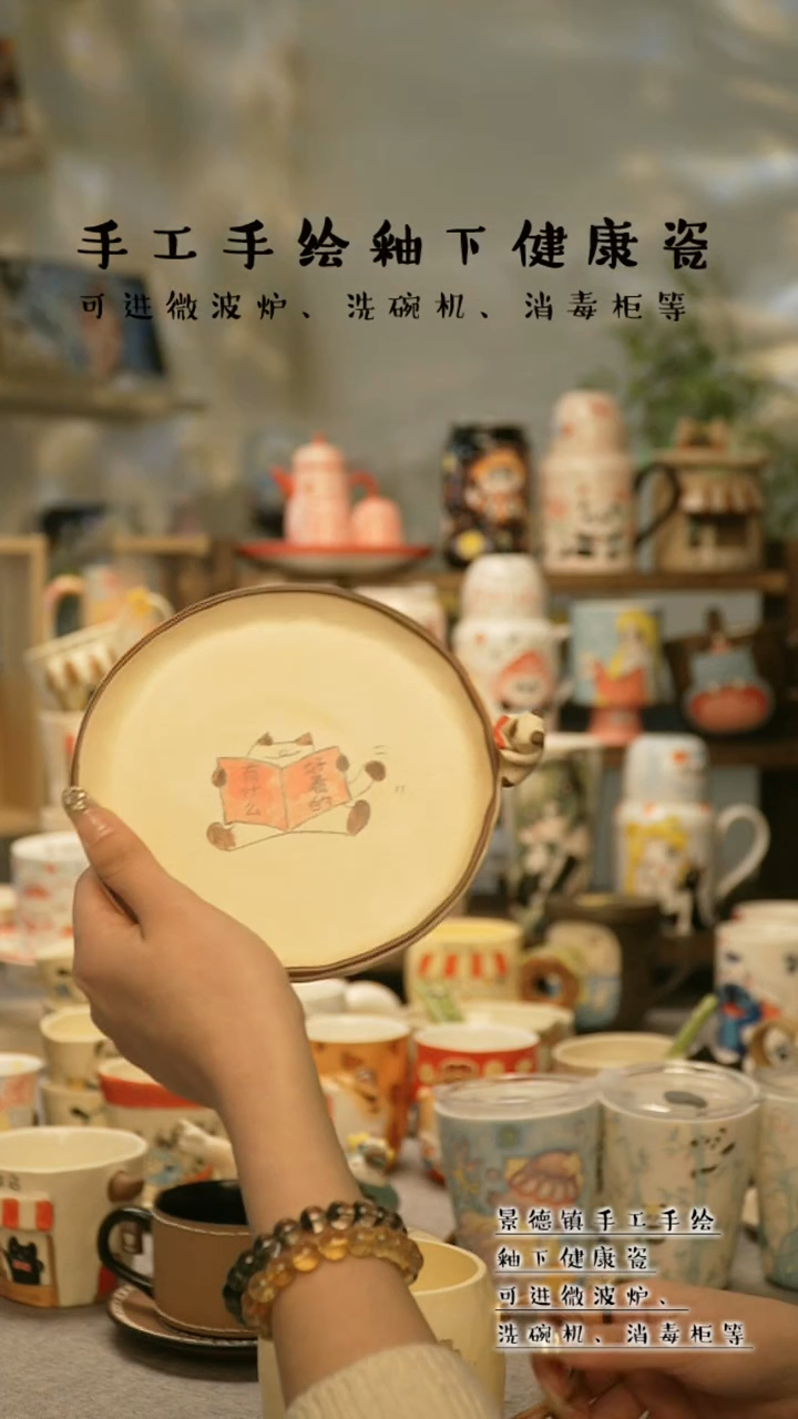 【闪购商品】杯景德镇手工手作陶瓷&A696