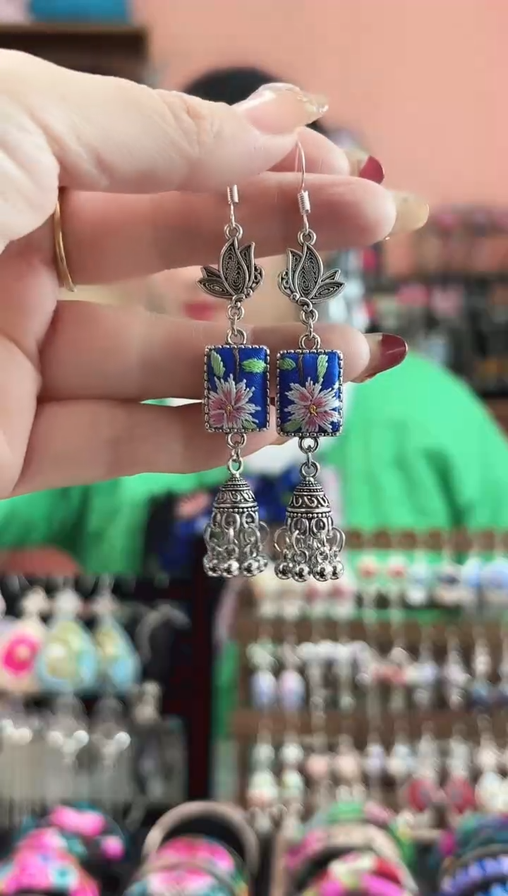 织绣艺枝独绣手工饰品129