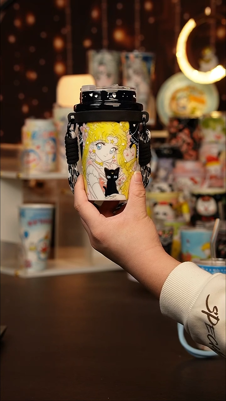 (玉泥）景德镇手工手绘文创陶瓷杯