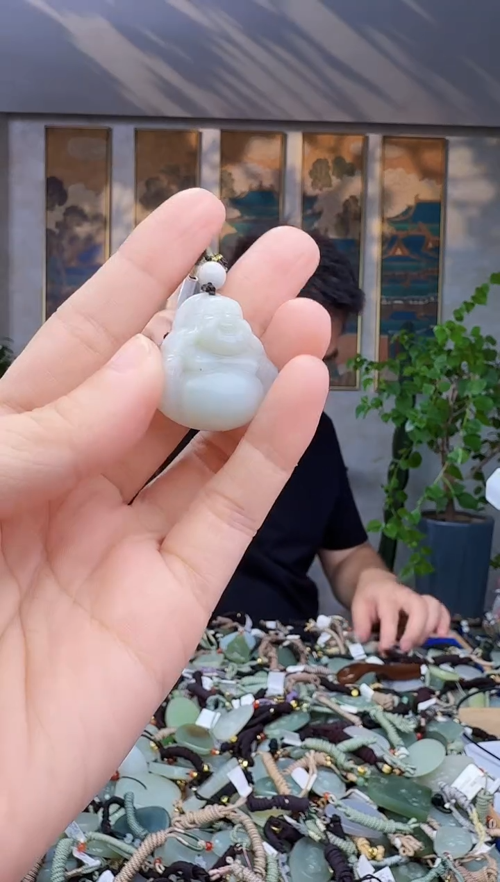 未镶嵌和田玉挂件拍一发一