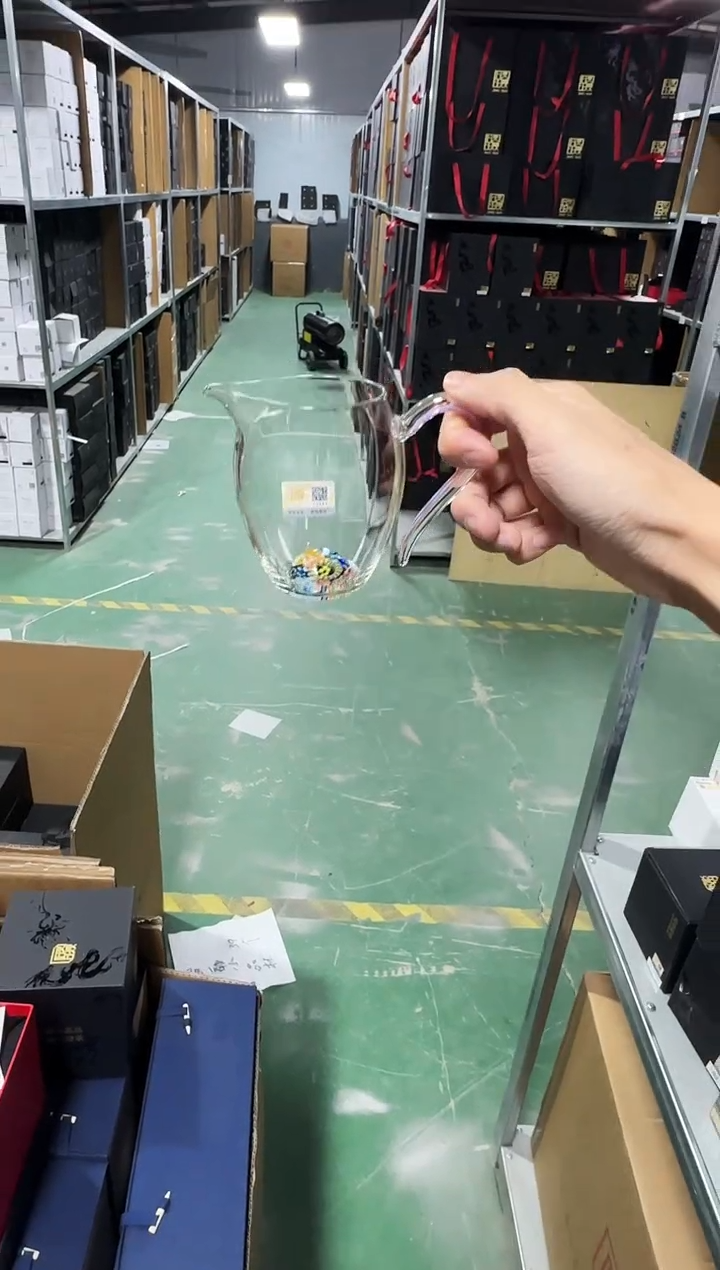 清颜公道杯海葵底珠飘渺粉色 晶焱金标