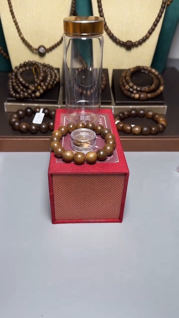 沉香芽庄黄奇1.2圆珠单圈