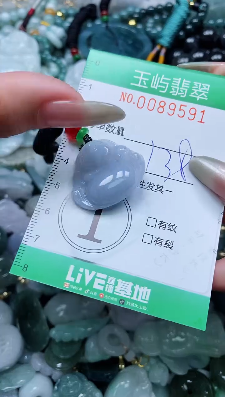 【闪购商品】翡翠颈饰未镶嵌闪购0089591