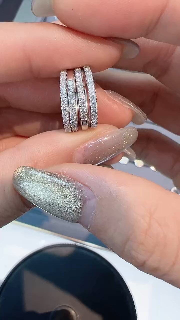 【闪购商品】钻石戒指/指环18K金镶嵌多样性发一