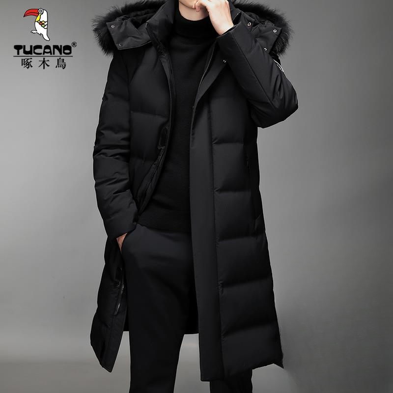 TUCANO/啄木鳥冬季羽服男女冬季情侣工装连帽极寒保暖外套羽丝袄