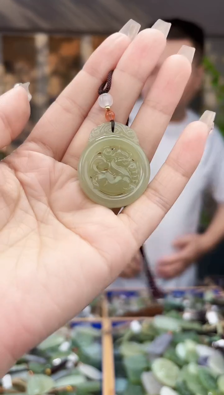 和田玉未镶嵌挂件拍一发一多样性发货