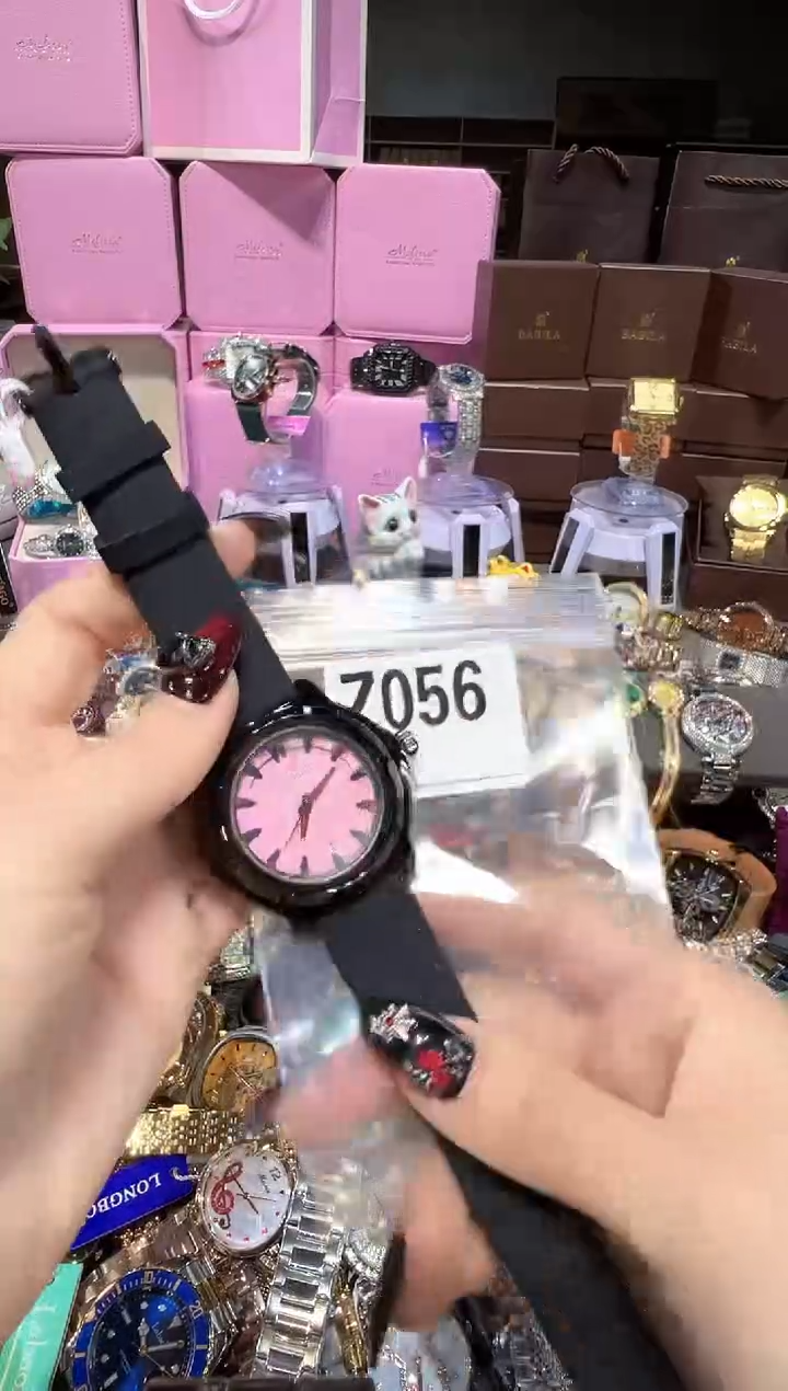 石英机芯不锈钢不锈钢直播定闪专用