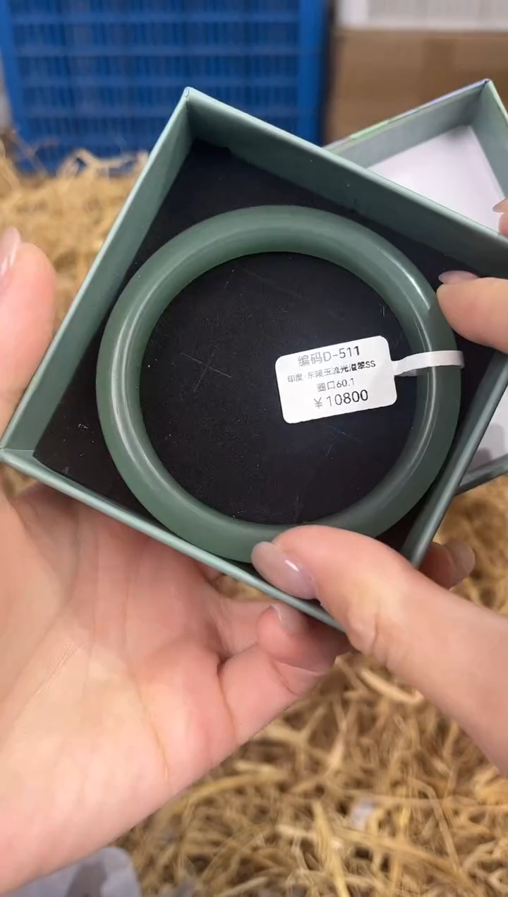 未镶嵌手镯石英质玉编码D511