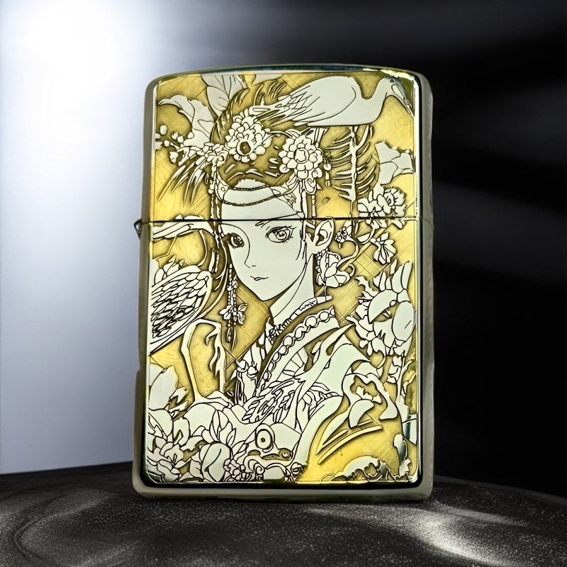 限量款 白镍版花旦煤油机（配官方礼盒证书）