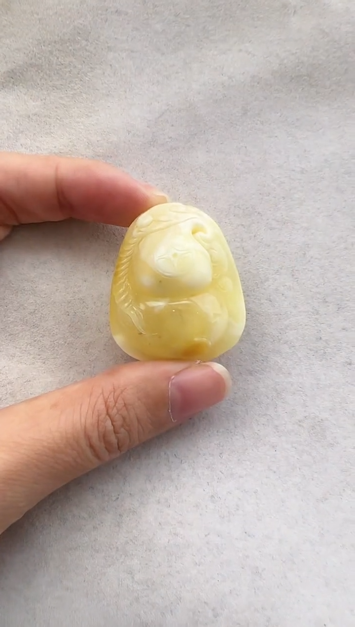 【闪购商品】琥珀裸石未镶嵌10114193-吊坠