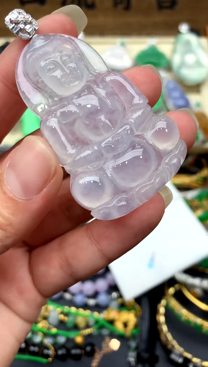 【闪购商品】翡翠颈饰18K金镶嵌399-中国好珍宝