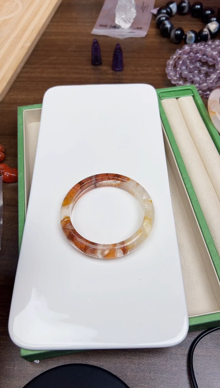 未镶嵌手镯水晶悦4110 圈口59