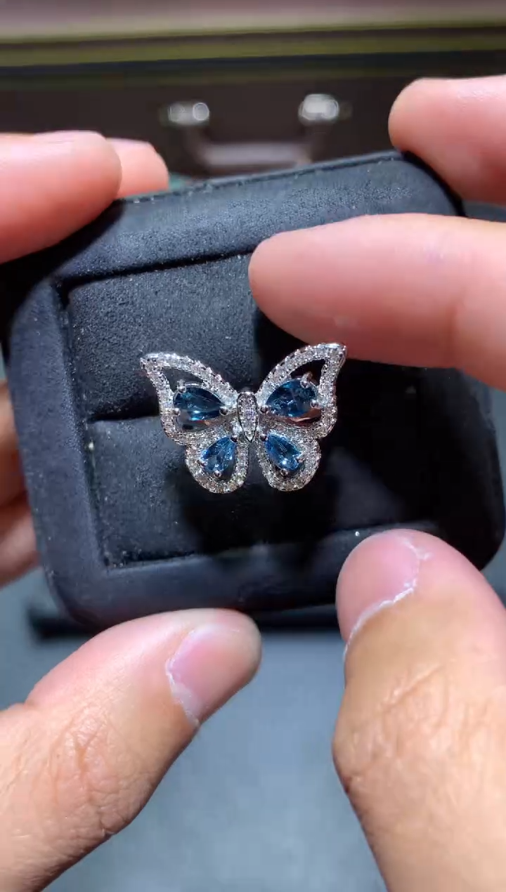 【闪购商品】托帕石戒指未镶嵌T48【多样性发其一】