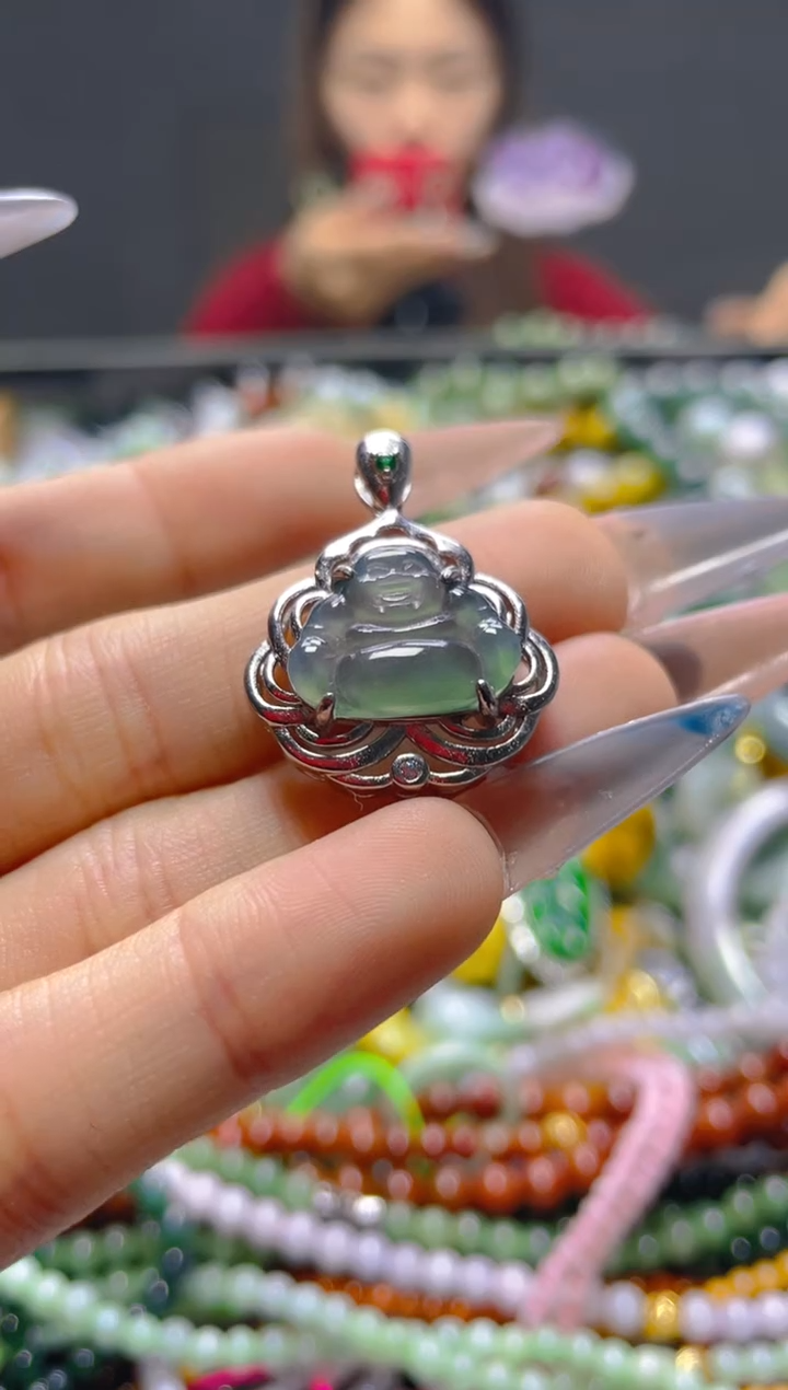 颈饰未镶嵌翡翠/N/翡翠A货，一件也是批发价