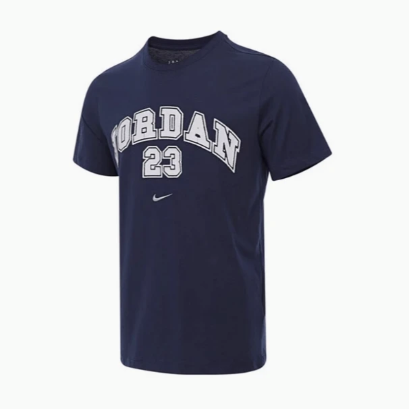 NIKE/耐克商场同款Jordan男字母印花休闲圆领半袖T恤 IB7525410