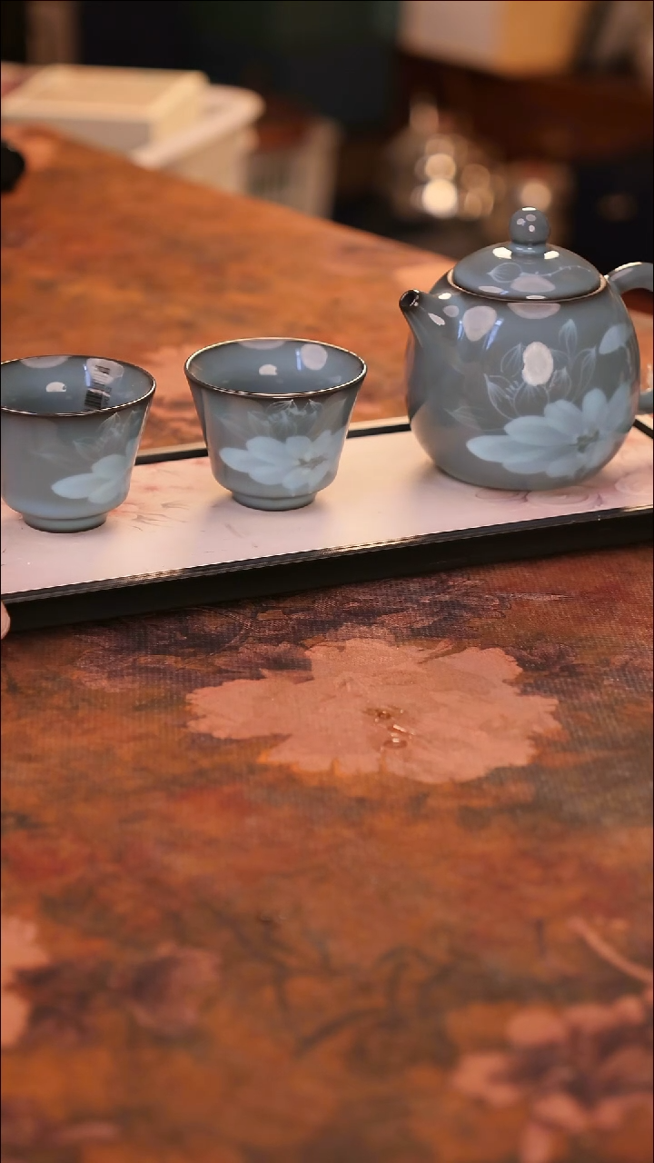 【闪购商品】陶瓷茶具（无礼盒无茶盘）@@ZH335