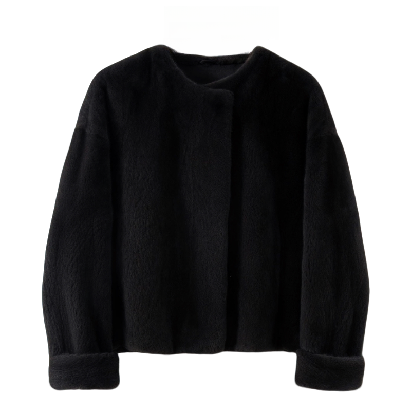 进口短二水貂单款 补