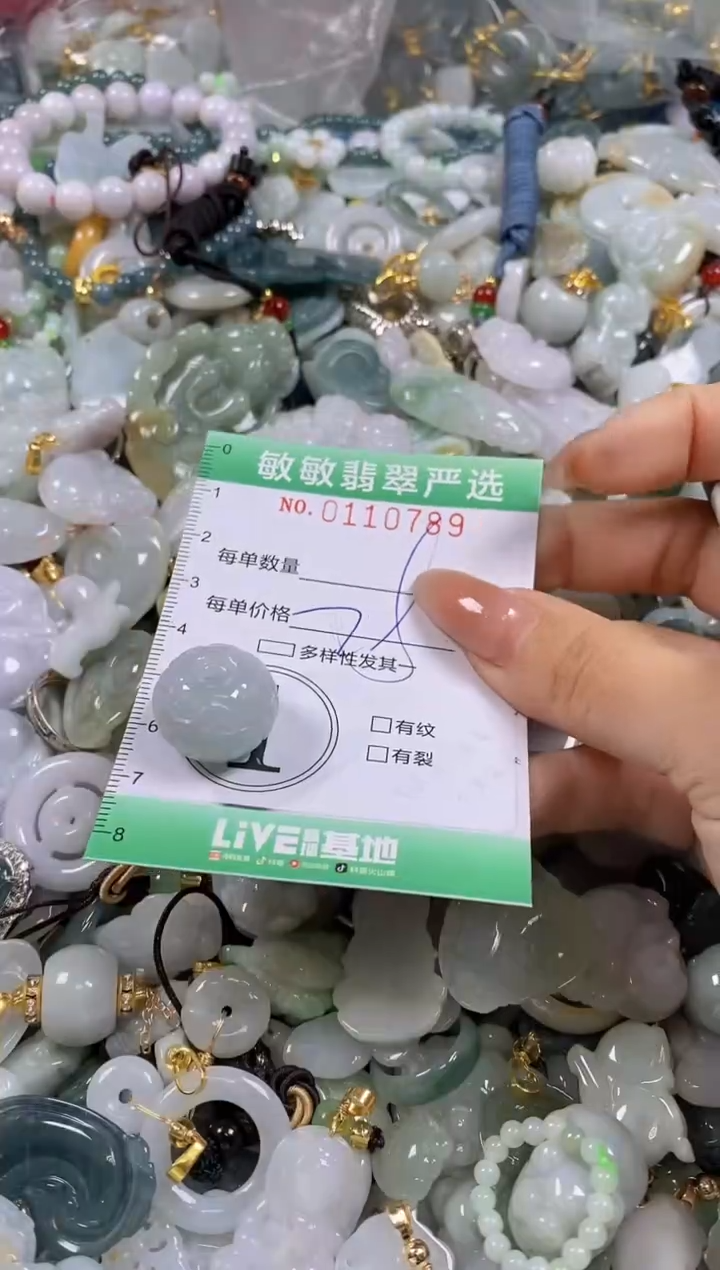 【闪购商品】翡翠颈饰未镶嵌闪购0110789
