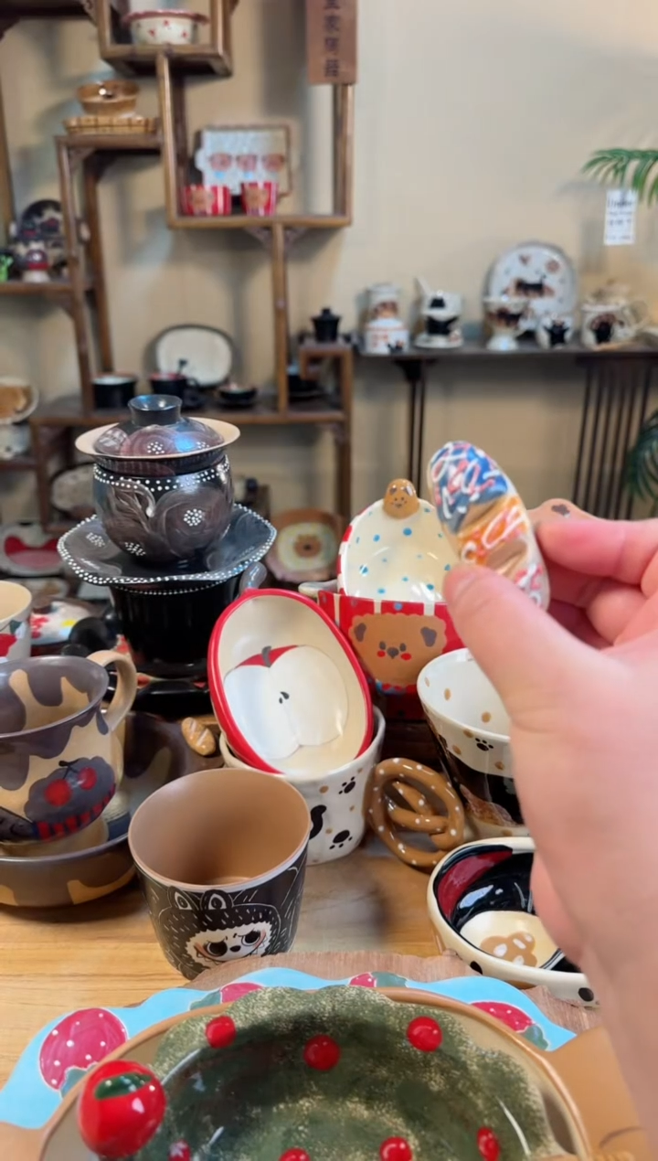 【闪购商品】面包冰箱贴高温瓷器