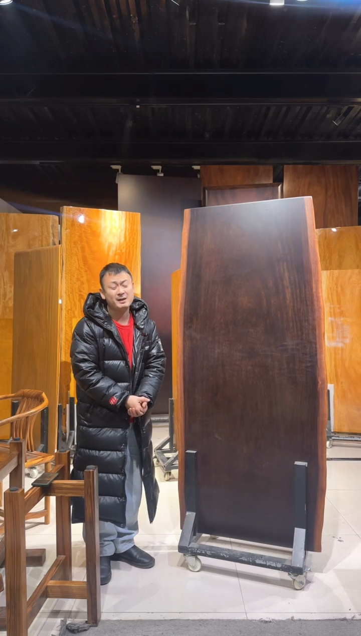 【闪购商品】进口非洲刚果黑檀185*75*6.5