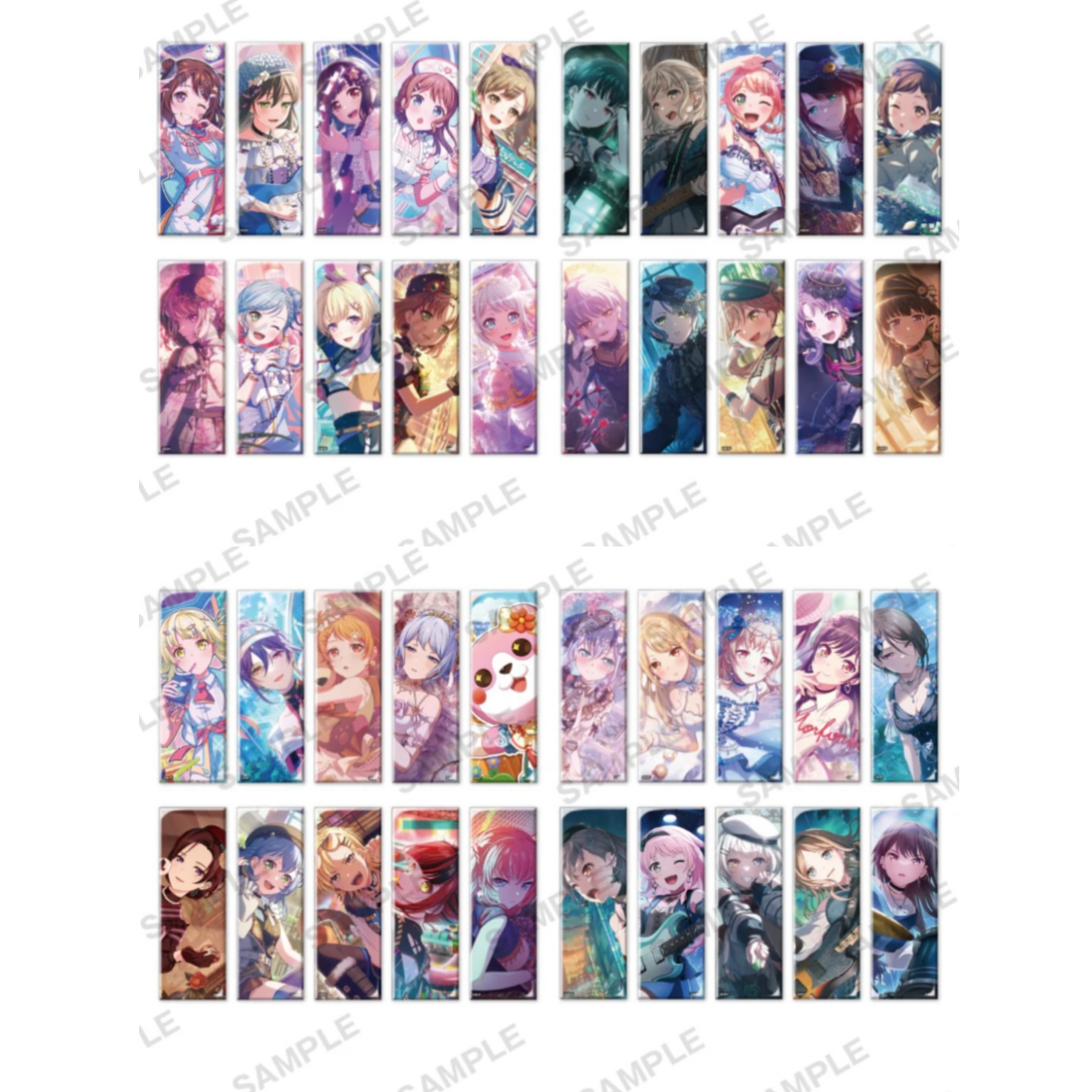 BanGDream Vol.4长条吧唧徽章 AB盒 日谷盲袋（代拆）