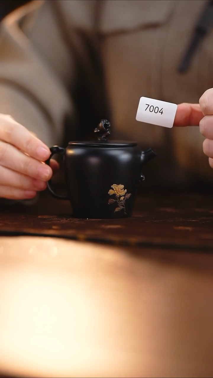 雲梦茶器紫陶茶壶7004