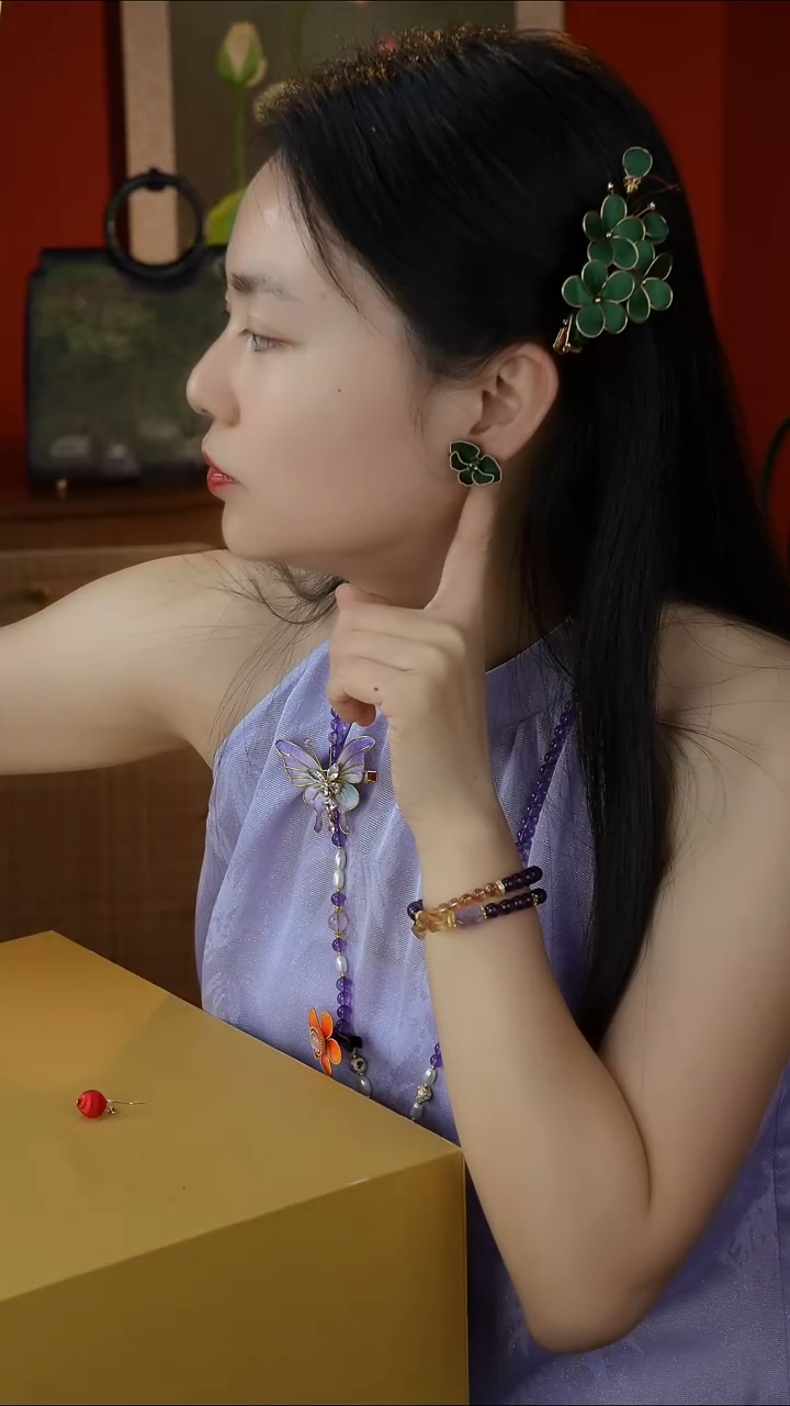 刺绣纯手工非遗国风饰品