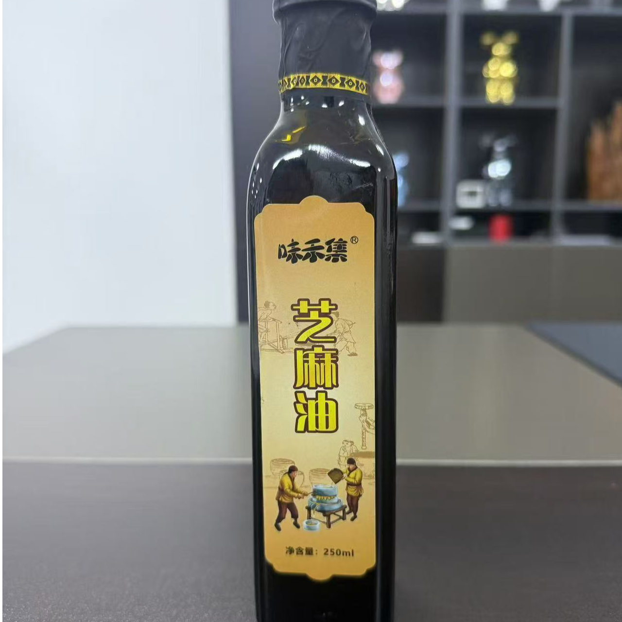 东北纯芝麻油250ml一瓶
