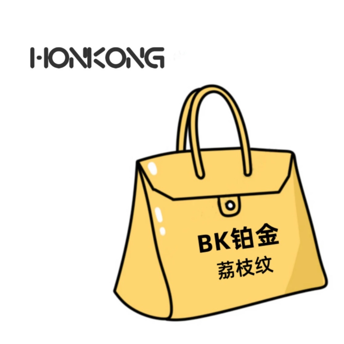 【BK铂金】手工定制bk铂金包荔枝纹大象灰轻奢女包真皮百搭手提