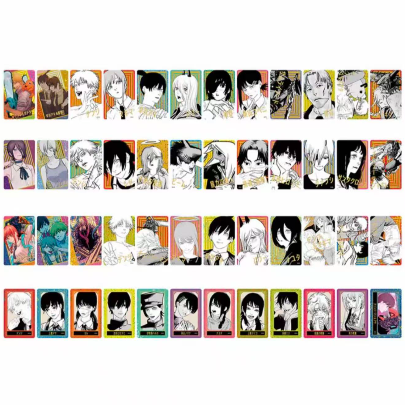 JF电锯人烫金透卡代拆