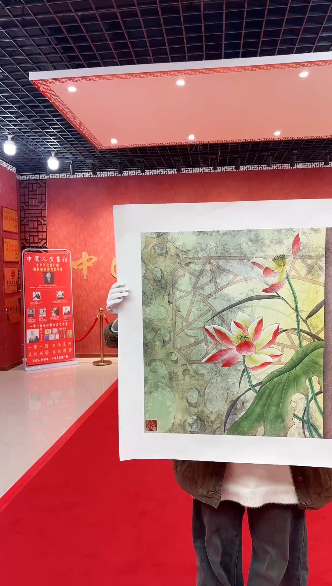 【闪购商品】国画国画国画道一老师手绘作品D44