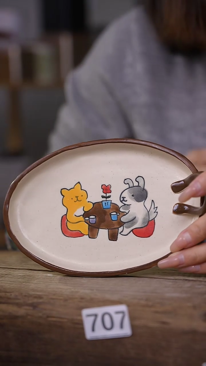 【闪购商品】瓷片新品！喵喵设计师款卡通系列！！！