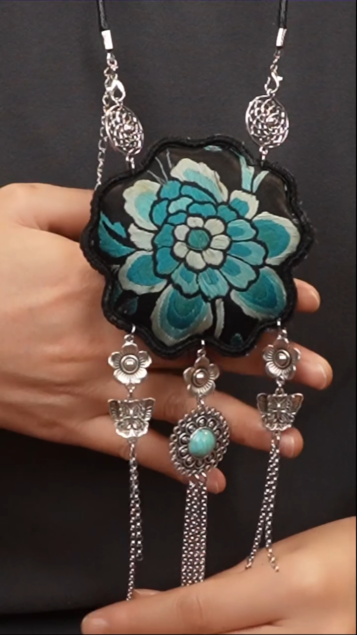 刺绣069  高吉文创  直播老绣