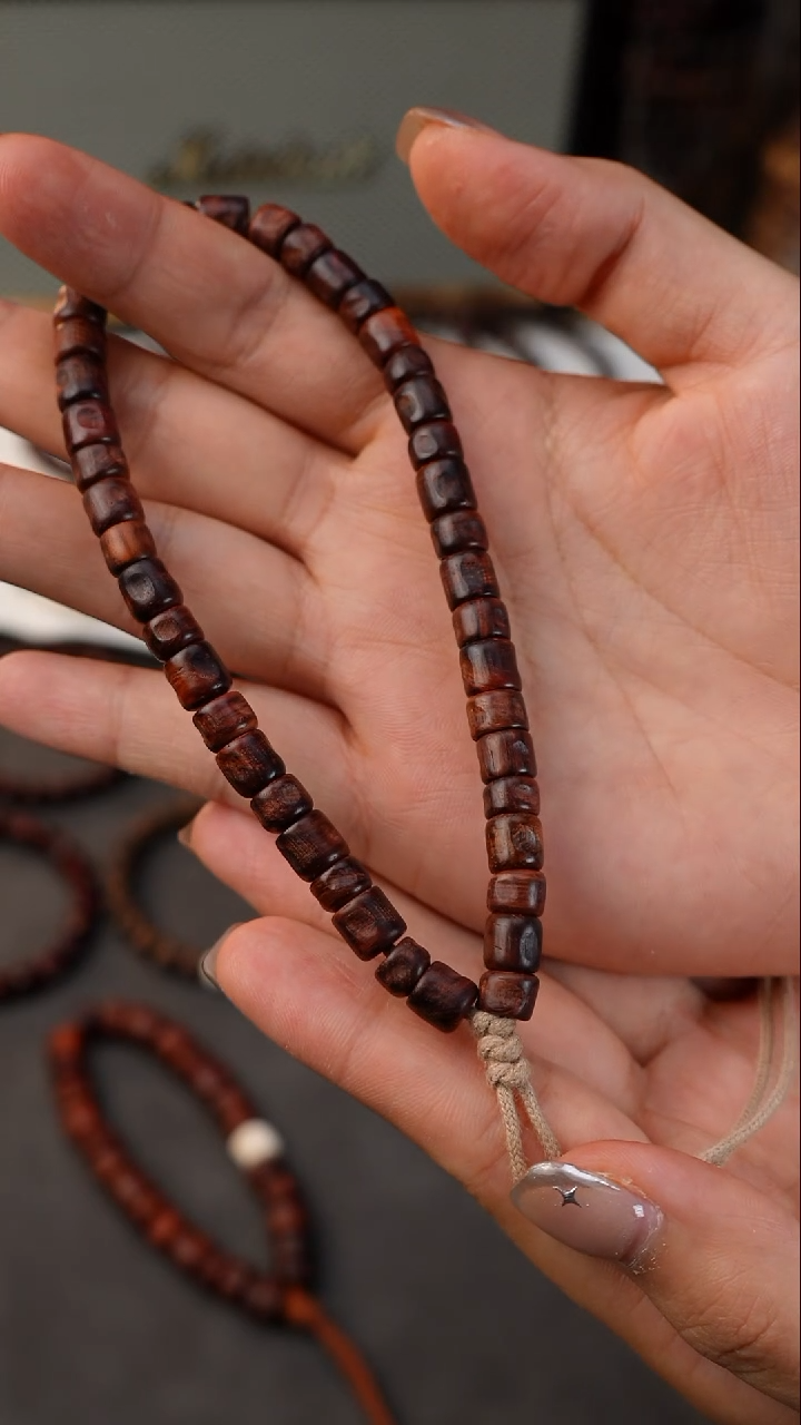 手串/手链黄花梨/降香黄檀海南黄花梨7+藏式不规则手持