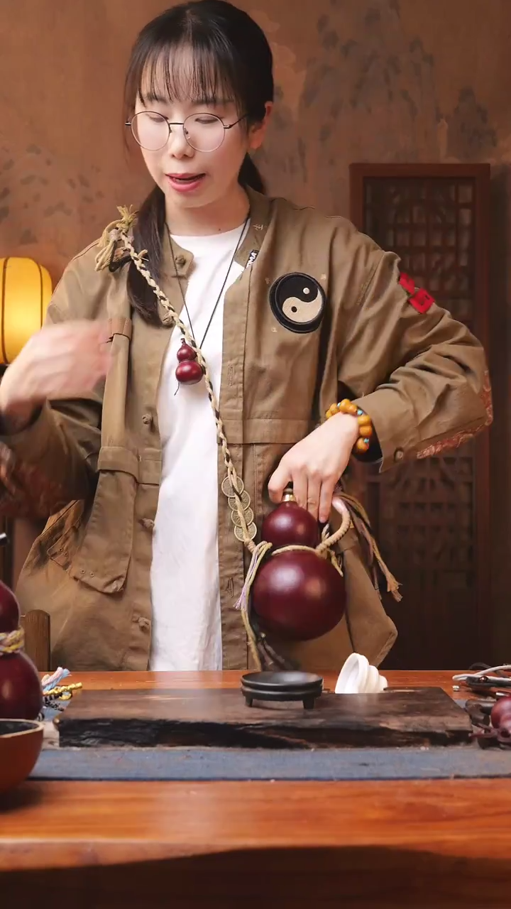 【闪购商品】416号精品大漆葫芦防腐防渗装水茶酒