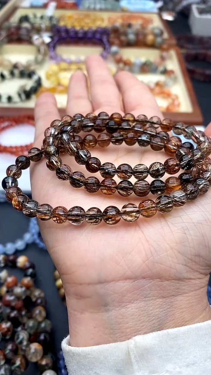 【闪购商品】水晶手链未镶嵌黑金超6.6