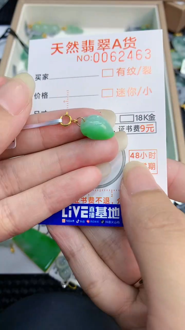 【闪购商品】翡翠颈饰未镶嵌000000008