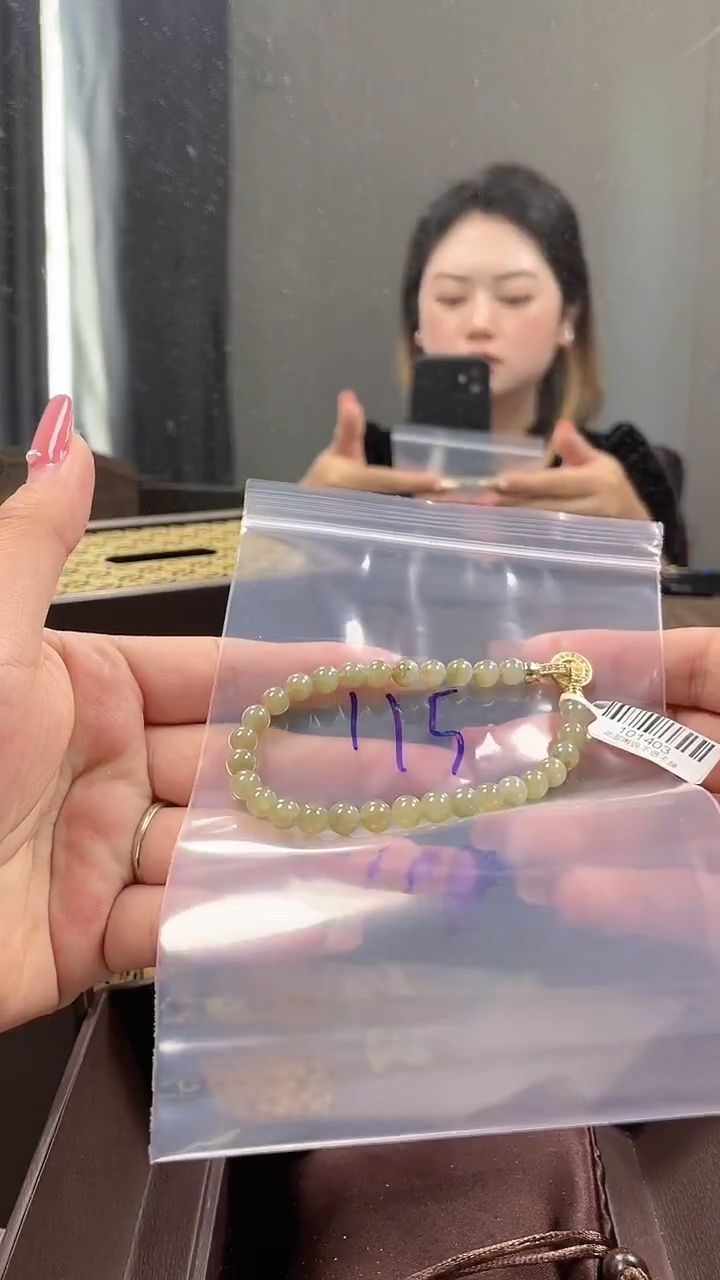未镶嵌手链翡翠手串