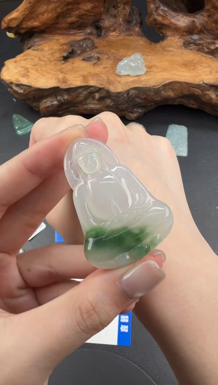 吊坠(不含链)未镶嵌翡翠翡翠饰品-162