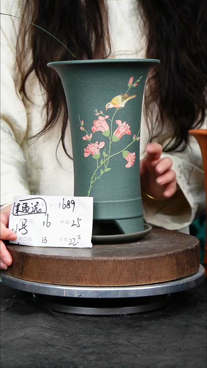 紫砂花盆1689+z紫砂花盆