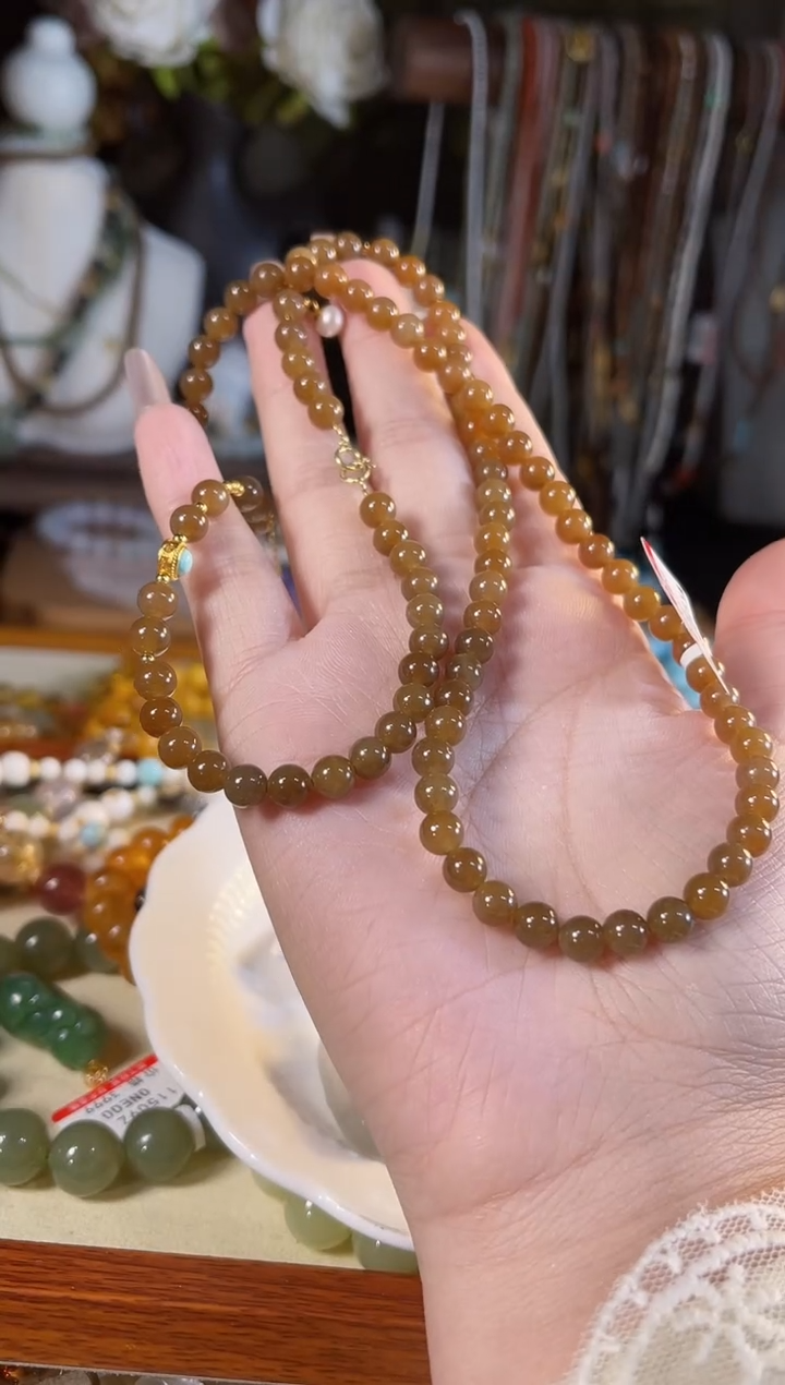 【闪购商品】和田玉项链银S925镶嵌多样性发货其一