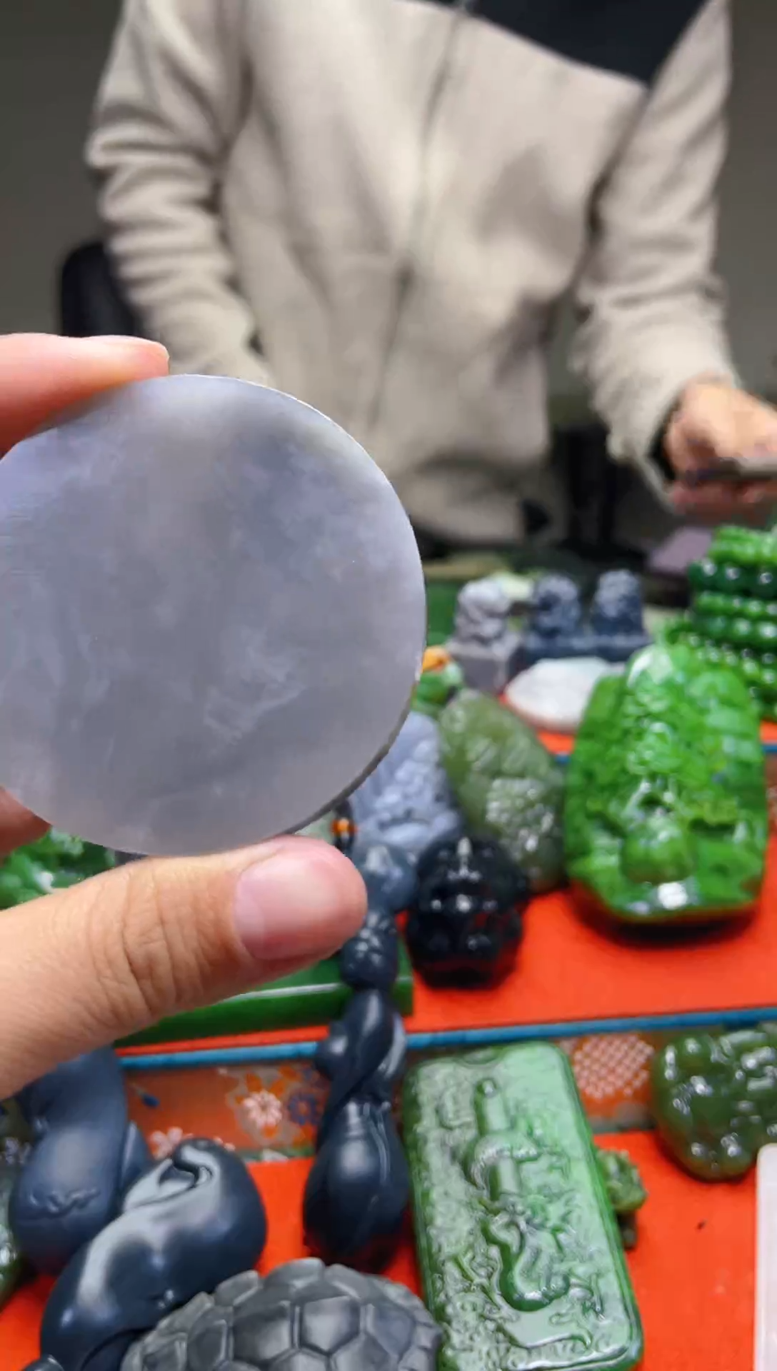 颈饰未镶嵌和田玉313